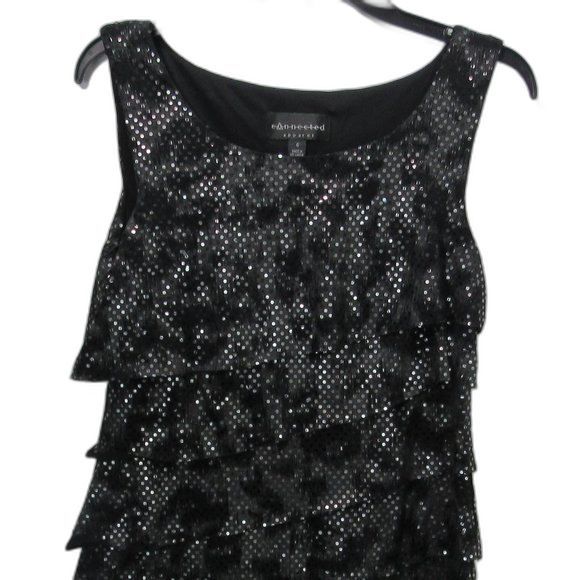 Connected Women's little black dress size 6 - Picture 1 of 6